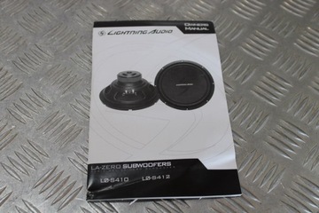 Низкочастотный динамик 300 Вт, 25 см, сабвуфер LIGHTNING AUDIO L0-S410, новый