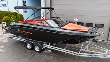 Nowa łódź motorowa Atlantic Marine 720 Day Crusier z przyczepą_Eskapader