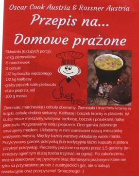 KOCIOŁEK MYŚLIWSKI 8L. PIECZONKI GARNEK ROSSNER