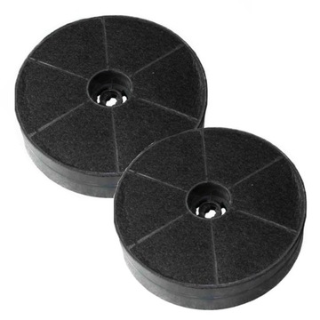 Filtr węglowy do okapu Divergo Globalo ASC450 komplet 2szt 13 cm