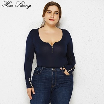 5XL 6XL Plus Size Bodycon Skinny Bodysuits Sexy Wo