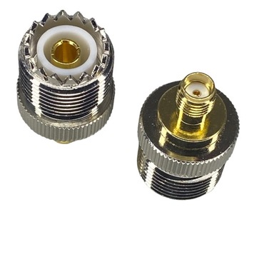 Переходник розетка SMA/розетка UHF