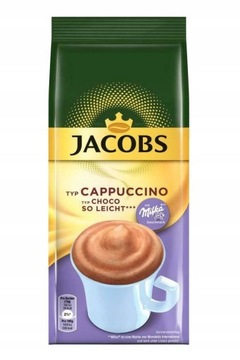 Jacobs Cappuccino Schoko Milka -30% kcal z Niemiec