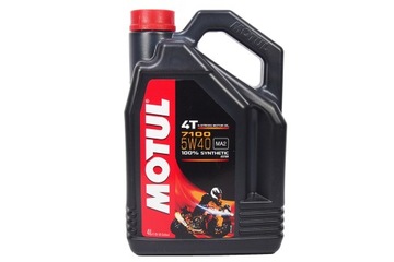 OLEJ SIL.5W/40 MOTUL 7100 ESTER 4T/4L Olej silnikowy syntetyczny Motul