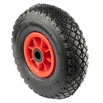 КОЛЕСО КОЛЕСО для тележки с камерой TIRE 2 PR WHEEL 3.00-4 300-4 отверстие 2 см
