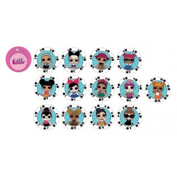 LOL karty + puzzle + domino