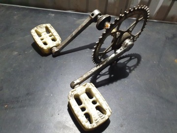 ВИНТАЖНЫЙ ВЕЛОСИПЕД ROMET FLAMING PRL, ЗВЕЗДОЧКА, ПЕДАЛИ