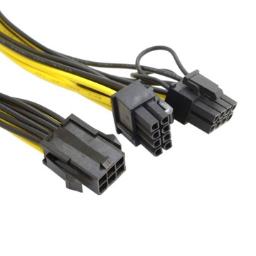 Разветвитель питания VGA PCI-E 6PIN на 2x6+2PIN