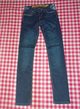 Spodnie Desigual damskie jeans XS