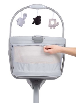 Шезлонг Chicco BABY HUG 4IN1 AIR Air Stone + бесплатно 60 x 88 см