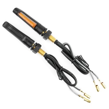 Kierunkowskazy mini LED M8x1,25 homologacja E8