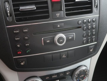 Mercedes Klasa C W203 Coupe W203 1.8 (C 200 Kompressor) 163KM 2008 Mercedes C C 200 Kompressor , Skóra, Navi, Xenon, zdjęcie 12