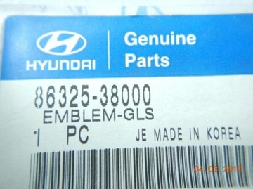 ZNAKY ZNAK NÁPIS HYUNDAI SONATA GLS 16V