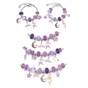 НАБОР ДЛЯ ИЗГОТОВЛЕНИЯ БРАСЛЕТОВ И ОЖЕРЕЛЬЕ ПОДАРОК ​​KUROMI HELLO KITTY