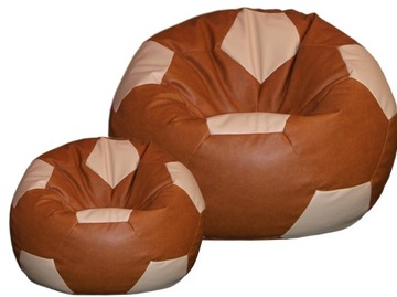 FOTEL PUFA XXXL100cm MEGA DUŻA+ PODNÓŻEK GRATIS