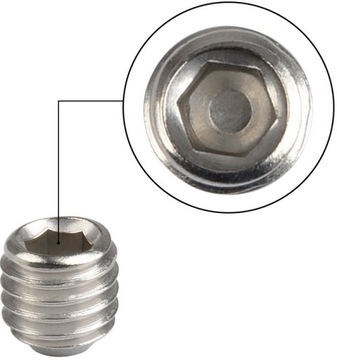 НАБОР ВИНТОВ С МАЛЕНЬКОЙ ГОЛОВКОЙ, ВИНТОВ БЕЗ ГОЛОВКИ И НАЖИМНЫХ ВИНТОВ С ГОЛОВКОЙ