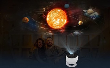 Звездный проектор, ночник, 13 USB-накопителей планет
