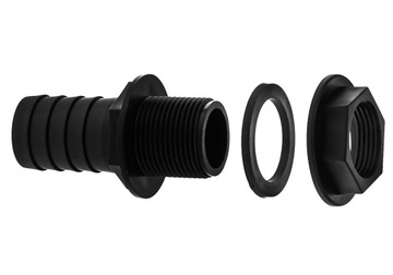 Подключение к баку, заглушка для шланга ECO-4125 25 мм.