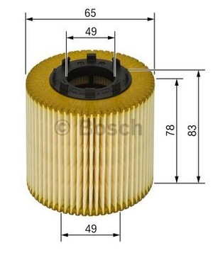 BOSCH FILTR OLEJE ALFA ROMEO GIULIETTA 1.4 2010-