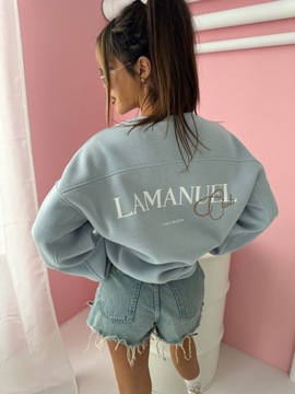 La Manuel bluza damska CLUB rozmiar uniwersalny niebieska