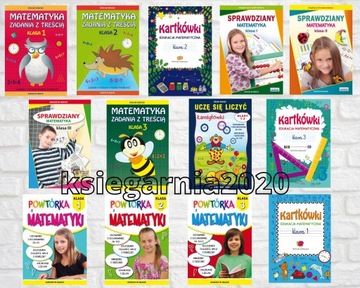 Powtórka z matematyki kl. 1-3 Zestaw książek