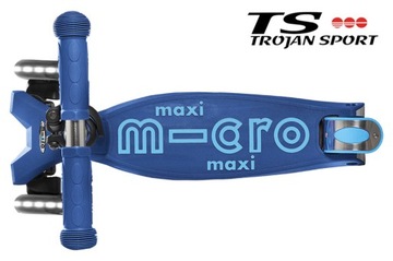 HULAJNOGA MAXI MICRO DELUXE LED NAVY BLUE MMD083
