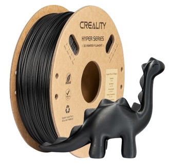 NOWOŚĆ 2024! FILAMENT CREALITY HYPER PLA-CF CARBON 1KG WZMOCNIONY