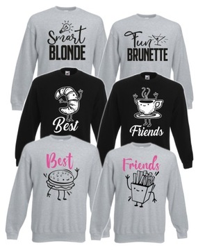 Кофты BFF BEST FRIENDS SISTERS ДЛЯ ДРУЗЕЙ X2