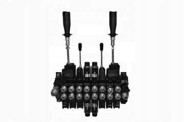 Rozdzielacz hydrauliczny 8 SEKCYJNY 80L 2xON-OF HD