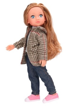 Кукла АДЕЛЛА разговаривает и поет PL осенняя одежда 8050