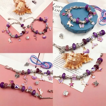 XXL НАБОР БИСЕРА ДЛЯ ИЗГОТОВЛЕНИЯ БРАСЛЕТОВ-БРАСЛЕТОВ БИСЕР ПОДАРОК ​​ДЕТЯМ