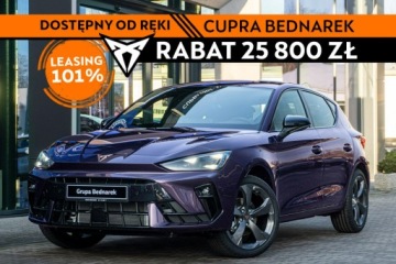 Cupra Leon II Hatchback Facelifting 1.5 eTSI MHEV 150KM 2026 Cupra Leon 1.5 eTSI 150 KM DSG - Dostępny od