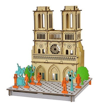 Пазл PUSUPUSU Собор Парижской Богоматери