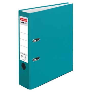 Segregator na Dokumenty Teczka Organizer maX.file 8 cm turkusowy Herlitz