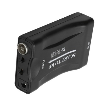 Konwerter SCART na RF Adapter wideo Konwerter