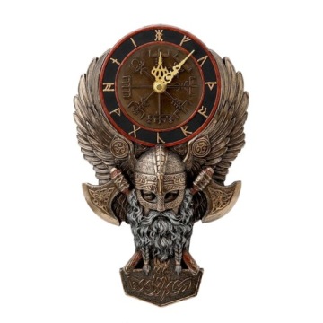 НАСТЕННЫЕ ЧАСЫ В СЕВЕРНОМ СТИЛЬ VIKING WARRIOR V