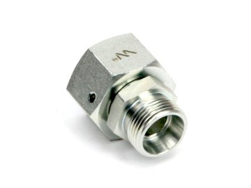 Гидравлический фитинг AB метрический (XKOR) A-M18x1,5 12L / B-M14x1,5 08L Осторожно