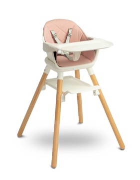 KRZESEŁKO DO KARMIENIA CARETERO BRAVO 2w1 Pink