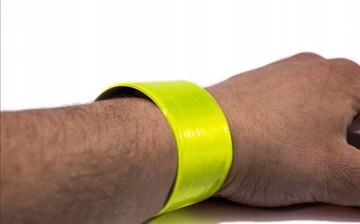 OPASKA ODBLASKOWA RAMIĘ RĘKĘ ROWER SAMOZACISKUJĄCA