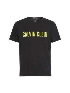 CALVIN KLEIN KOSZULKA MĘSKA T-SHIRT BLACK r. S