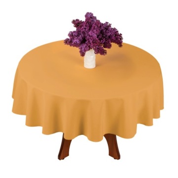 ЭЛЕГАНТНАЯ ГЛАДКАЯ ОВАЛЬНАЯ СКАТЕРЬЯ ОВАЛЬНАЯ ГОРЧИЧНАЯ 140x260