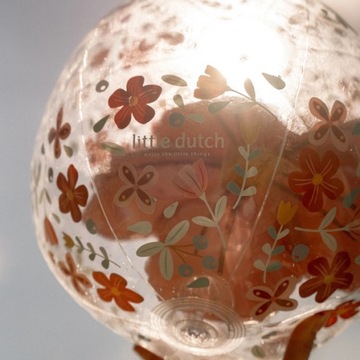 Маленький голландский пляжный мяч 3D Pink Flower Band для детей