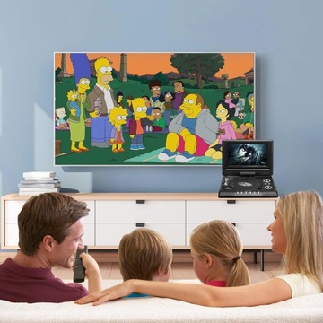 ПОРТАТИВНЫЙ АВТОМОБИЛЬНЫЙ DVD-ПЛЕЕР 7,8 ДЮЙМА С ТВ/FM/USB