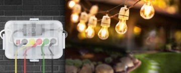 Кабельный короб 34,5x24x12 см, устойчивый к атмосферным воздействиям