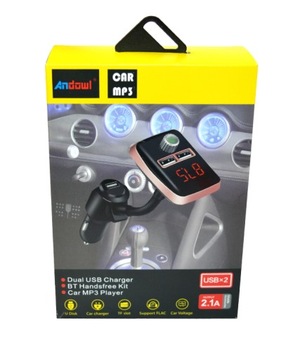 FM MP3 Bluetooth-передатчик КОМПЛЕКТ РУЧНОГО ТЕЛЕФОНА