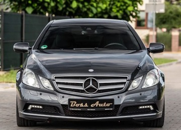 Mercedes Klasa E W212 Coupe 350 CDI BlueEFFICIENCY 231KM 2009 Mercedes-Benz Klasa E 350CDI 231KM Ledy Skora Xenon Navi Full Serwis ASo, zdjęcie 2