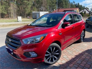 Ford Kuga II SUV Facelifting 2.0 TDCi 180KM 2017 Kuga ST-Line 4x4 2.0TDCI 179PS KeylessGo Alu 18 Piękna Nowy Olej i Filtry, zdjęcie 32