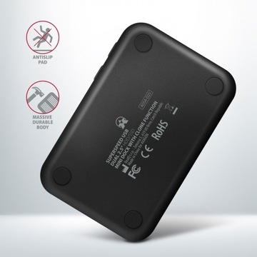 Док-станция ADSA-D25 MINI USB 3.2 Gen 1 -''