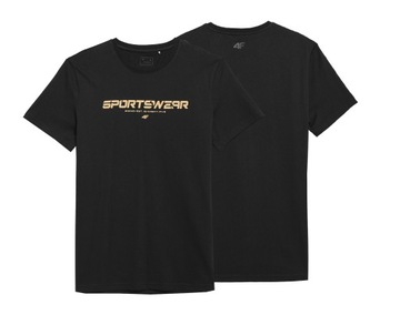 МУЖСКАЯ СПОРТИВНАЯ ФУТБОЛКА 4F ИЗ ХЛОПКА