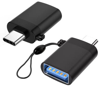 ADAPTER USB 3.0 PRZEJŚCIÓWKA PRZELOTKA HOST OTG Z USB-A DO USB TYP C AK56